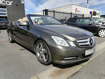  Voir détails -Mercedes Classe E 220 CDI Cabrio Avantgarde-CUIR-NAVI-CLIM à Cuesmes (70)