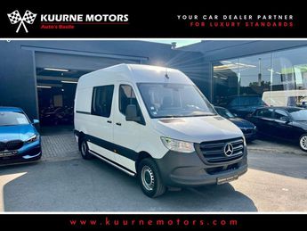  Voir détails -Mercedes Sprinter 315CDi Dub Cabine- 7 Plaats- Trekhaak à Kuurne (85)