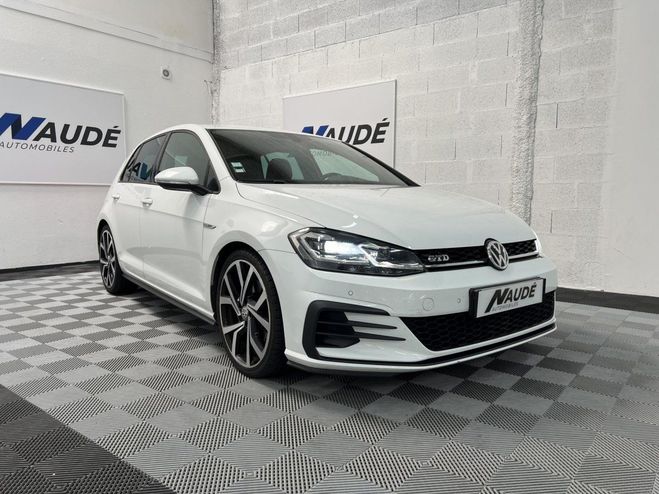 Volkswagen Golf VII 7 GTD 2.0 184 CH DSG7  -  GARANTIE 6 BLANC de 2017