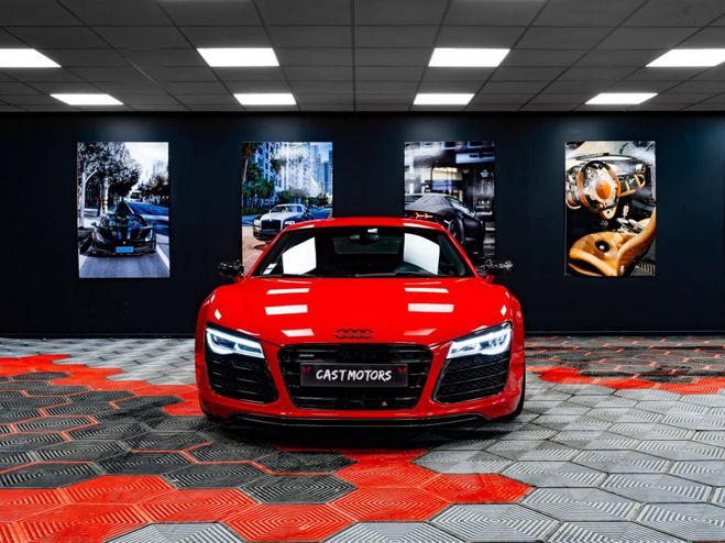 Audi R8 5.2 V10 FSI 550ch Plus quattro tronic 7 ROUGE CLAIR de 2012