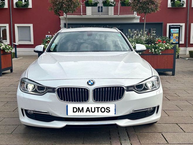 BMW Serie 3 Touring serie f30 320d xdrive luxury bva Blanc de 2013