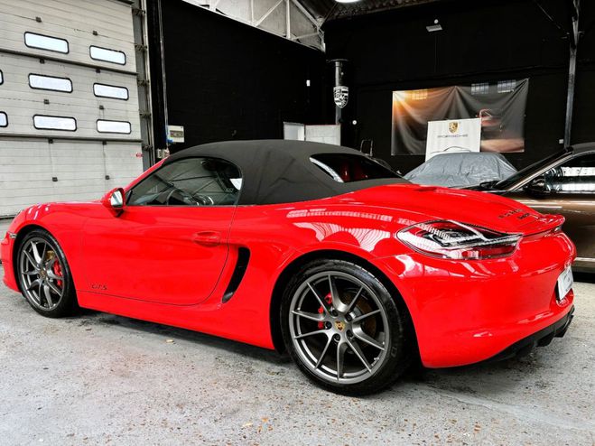 Porsche Boxster PORSCHE 981 GTS 3.4 330CV BVM /CHRONO /P Rouge Indien de 2015