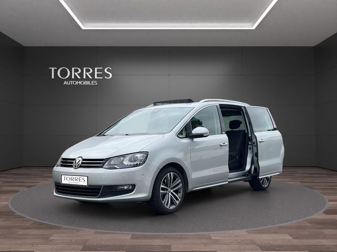 Volkswagen Sharan TDI 150 Ch BLUEMOTION DSG 6 CONNECT 7 Pl Grise de 2019