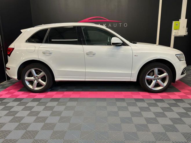 Audi Q5 2.0 TDI 190 Quattro S Line tronic 7 1320 Blanc de 2015