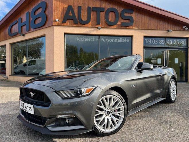 Ford Mustang V8 5.0 GT Cabriolet Bo�te Automatique Na Gris de 2017