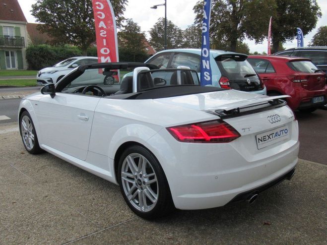 Audi TT Roadster 2.0 TFSI 230CH S LINE Blanc de 2015