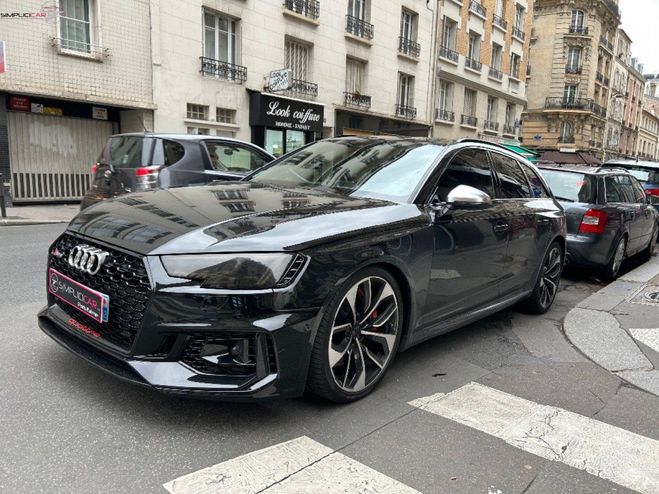 Audi RS4 AVANT V6 2.9 TFSI 450 ch Tiptronic 8 Noir de 2018