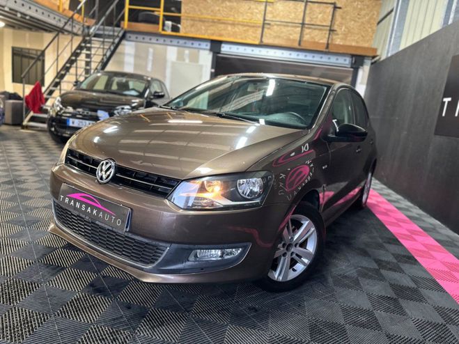 Volkswagen Polo 1.6 TDI 90 Match - 1ERE MAIN - DOSSIER E Marron de 2012