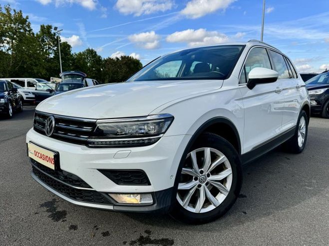 Volkswagen Tiguan 2.0 TDI 150 CH DSG7 CARAT Blanc de 2017