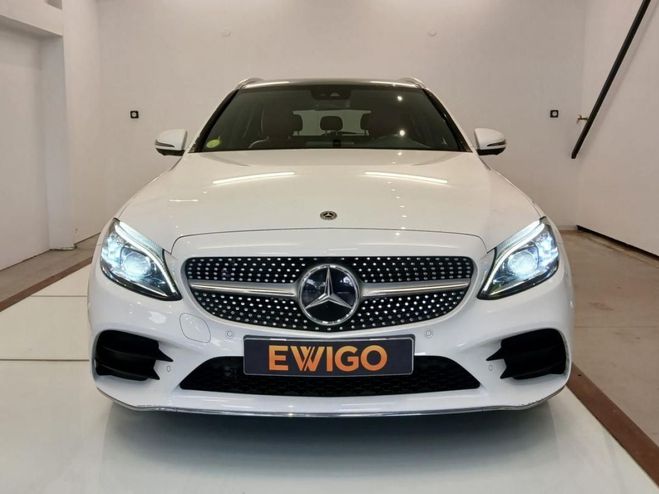 Mercedes Classe C Mercedes BREAK 220 CDI 195ch AMG LINE 4M Blanc de 2018