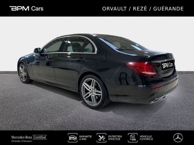 Mercedes Classe E 220 d 194ch Sportline 9G-Tronic Noir Obsidienne de 2018