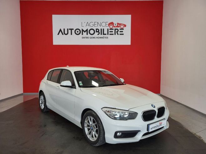 BMW Serie 1 114D 1.5 95 CH BVM6 5 PORTES + GPS Blanc de 2016