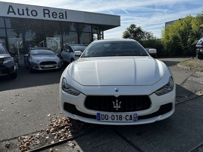 Maserati Ghibli 3.0 V6 275 D A BLANC de 2015