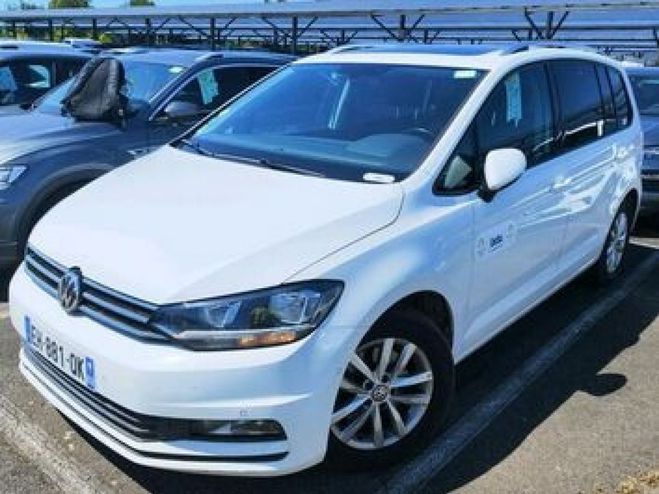 Volkswagen Touran 2.0 TDi 150Ch DSG6 1re Main Toit Ouvran Blanc de 2017