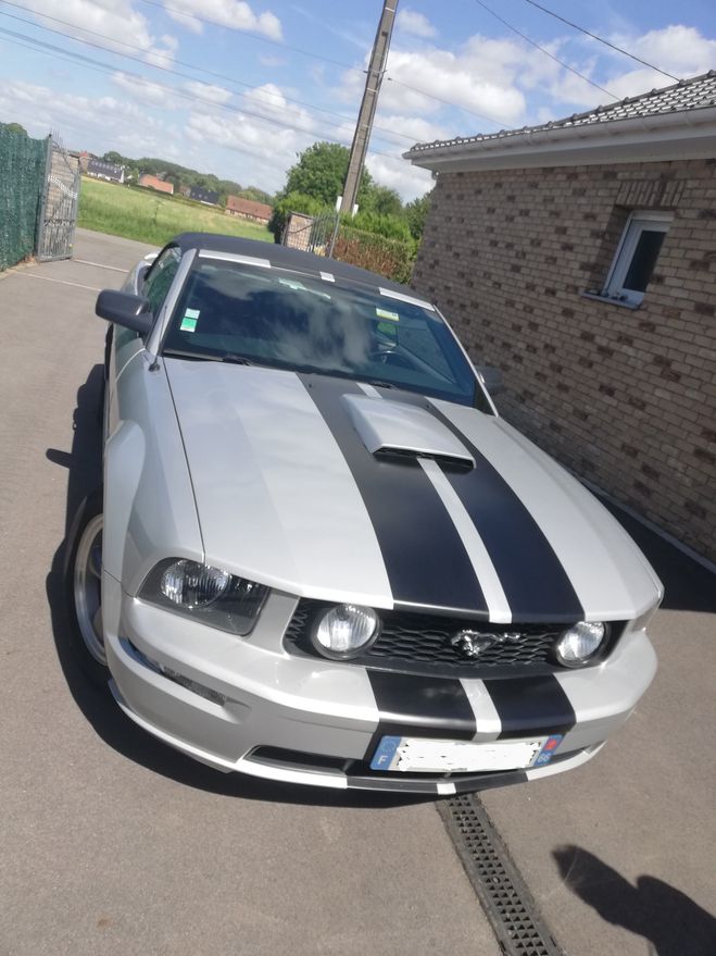 Ford Mustang  V8 GT 4.6l Convertible Gris argent de 2006