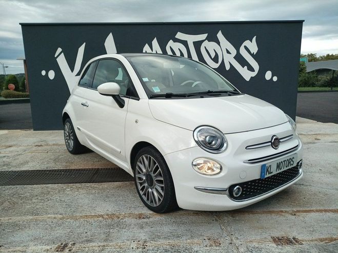 Fiat 500 1.2L 69ch Lounge boite automatique Blanc de 2018