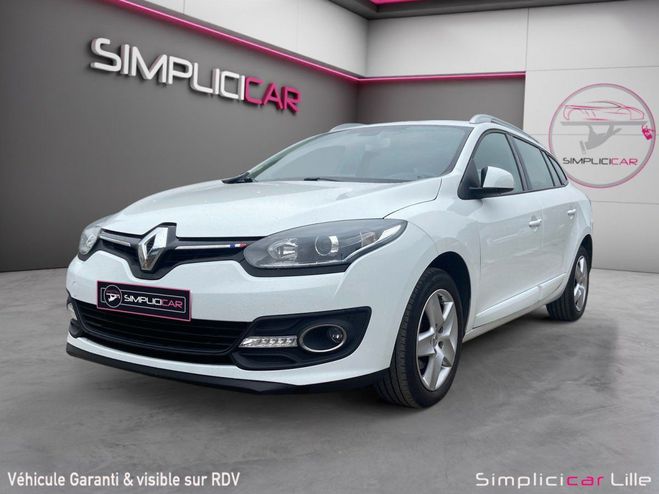 Renault Megane III ESTATE BUSINESS III 1.5 dCi 110 FAP  Blanc de 2015