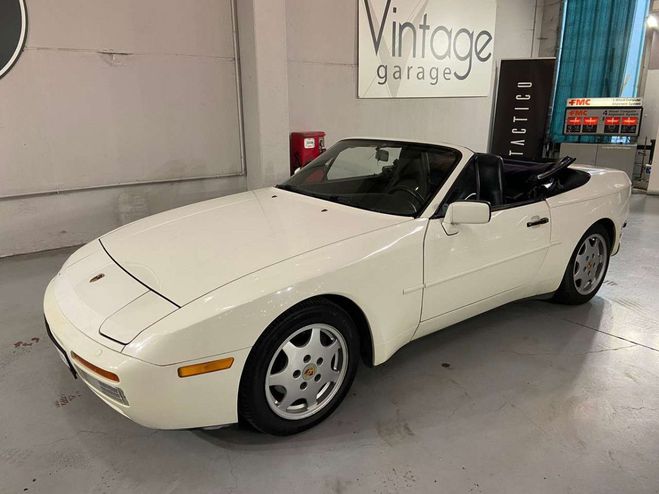 Porsche 944 S2 Cabrio Blanc de 