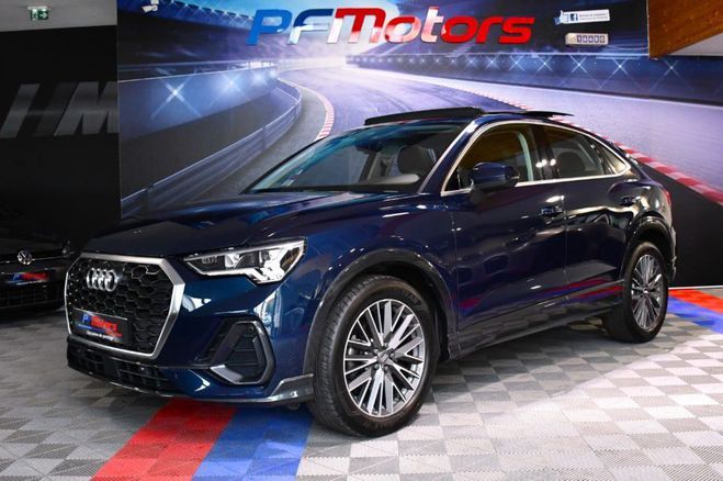 Audi Q3 Sportback Design Luxe 35 TDI 150 Quattro Bleu Cosmos de 2020