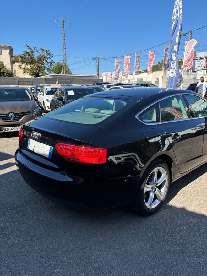 Audi A5 Sportback 2.0 tdi 143 cv Noir de 2012