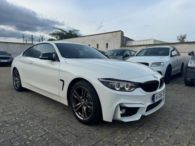 BMW Serie 4 Coupe 425d 224ch sport line BLANC de 2016