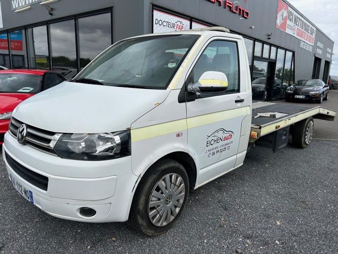 Volkswagen Transporter CHASSIS DBLE CAB CHDC 2.5 TDI 130 LONG Blanc de 2007