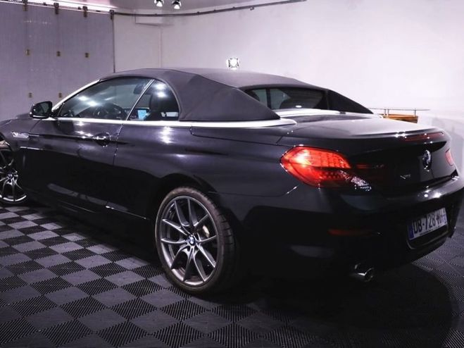 BMW Serie 6 SERIE CABRIOLET (F12) 640DA XDRIVE 313CH Noir de 2013