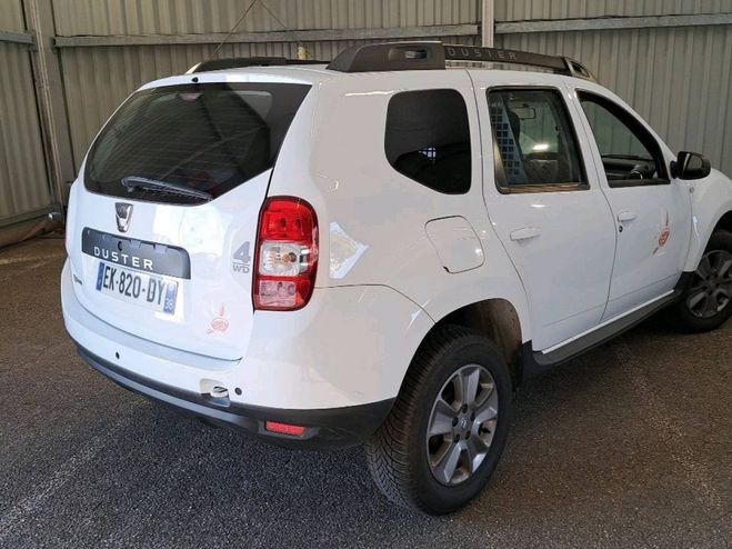 Dacia Duster 110ch Laurate 4X4 st BLANC de 2017