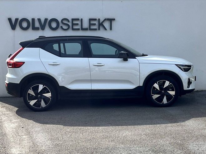 Volvo XC40 ELECTRIQUE Recharge Extended Range 252 c Blanc de 2023