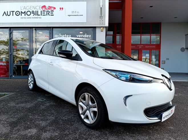 Renault Zoe R240 88 cv Bote auto ZEN Blanc de 2016