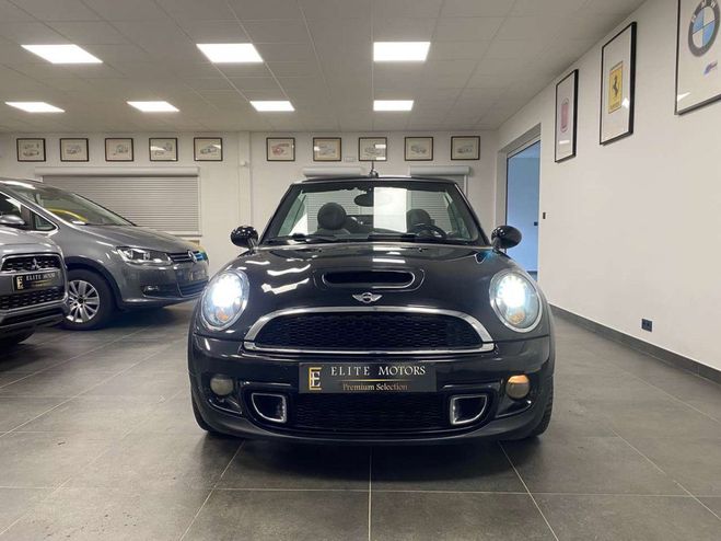 Mini Cooper SD Cabrio Cabriolet 2.0 D S DPF- 1erMAIN Noir Mtallis de 