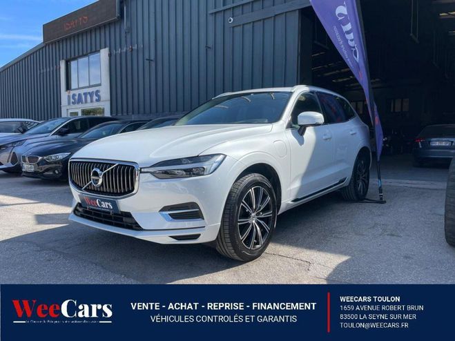 Volvo XC60 T6 AWD Recharge - 253+87 - BVA Geartroni BLANC de 2021