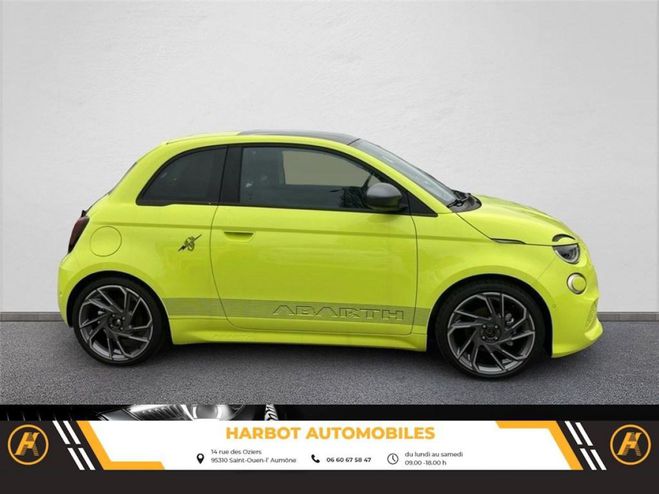 Abarth 500 E 155 ch scorpionissima 42 kwh Vert Acide de 2024
