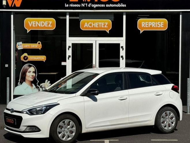 Hyundai I20 1.2 75 EDITION CLIM Blanc de 2018