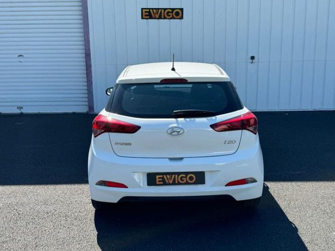 Hyundai I20 1.2 75 EDITION CLIM Blanc de 2018