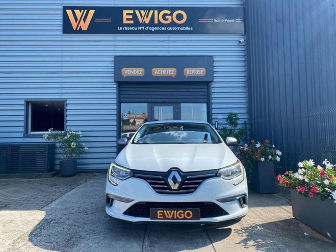 Renault Megane Mgane Essence 130ch GT LINE BVA CARPLAY Blanc de 2017