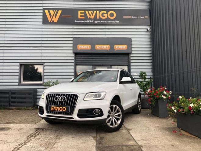 Audi Q5 2.0 TDI 177ch AMBIENTE QUATTRO BVA7 Blanc de 2014