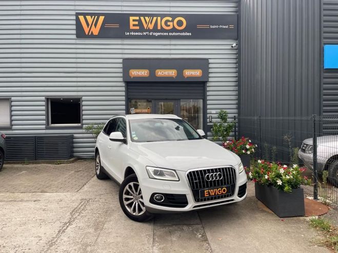 Audi Q5 2.0 TDI 177ch AMBIENTE QUATTRO BVA7 Blanc de 2014