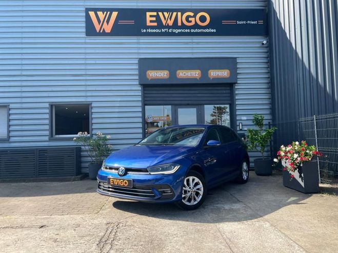 Volkswagen Polo 1.0 TSI 95ch 5P Carplay Bleu de 2023