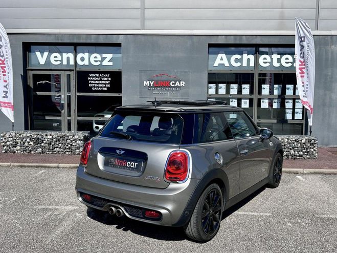 Mini Cooper S 192  F56 toit ouvrant Gris mtallis de 2017