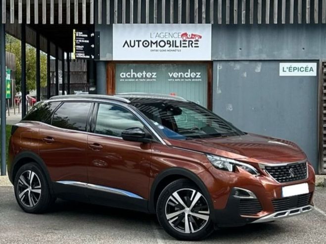 Peugeot 3008 1.2 Puretech 130ch GT Line / 1Main Marron de 2018