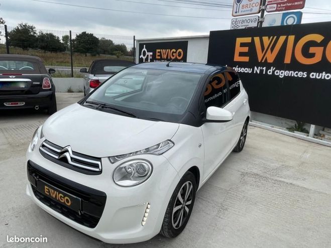 Citroen C1 Citron 1.0 VTI 72 SHINE ENTRETIEN CAMER Blanc de 2020