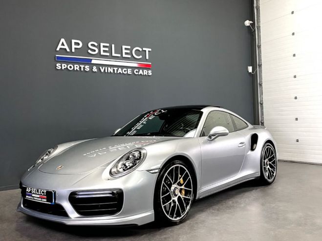 Porsche 911 type 991 .2 TURBO S 580ch PDK Approved, Lift, PAN Argent Gt de 2016