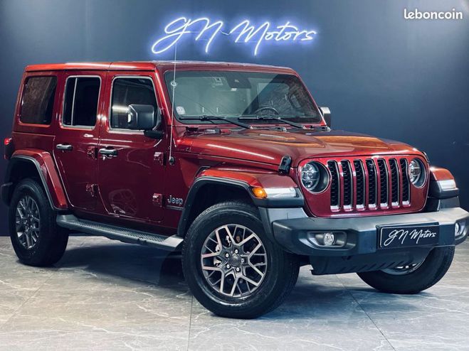 Jeep Wrangler iv unlimited 4xe 2.0 l t 380 phev 4x4 bv Rouge de 2021