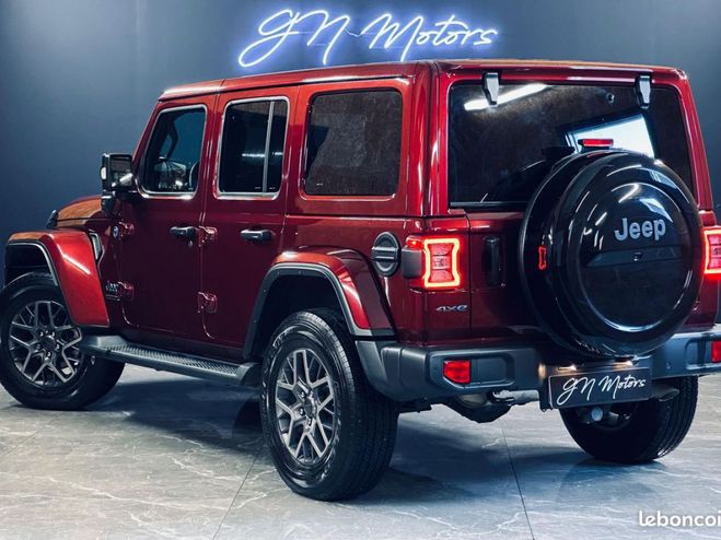 Jeep Wrangler iv unlimited 4xe 2.0 l t 380 phev 4x4 bv Rouge de 2021