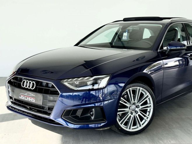 Audi A4 Avant 2.0 TDI 1ERPRO TOIT OUVR. VIRT.COC Bleu de 2019