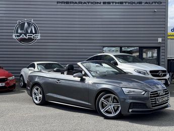  Voir détails -Audi A5 Cabriolet 2.0 TDI - 190 - BV S-Tronic 20 à Chteaubernard (16)