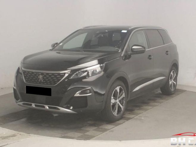 Peugeot 5008 BLUE HDI 130 7 PLACES S&S EAT8 GT LINE Noir Mtallis de 2020