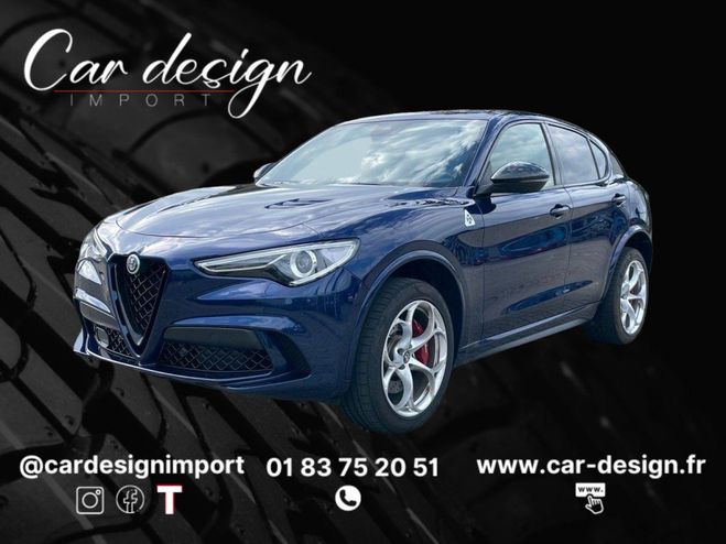 Alfa romeo Stelvio 2.9 V6 510ch Quadrifoglio Q4 AT8 Bleu Mtallis de 2020