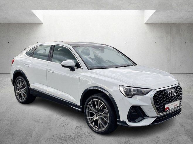 Audi Q3 Sportback  45 TFSI e 245ch S line S tron Blanc Mtallis de 2022